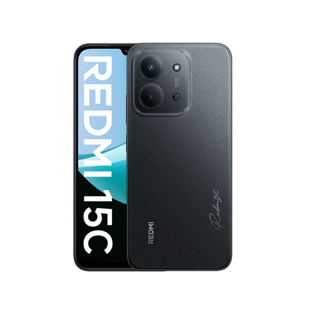 Xiaomi Redmi | 15C | Midnight Black | 6.9 " | IPS LCD | 720 x 1600 pixels | Internal RAM 4 GB | 128 GB | Dual SIM | 5G | Main ca