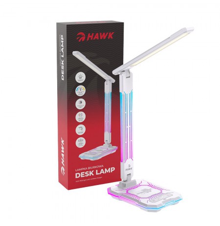 Hawk HW-LAMP04 Desk Lamp White