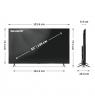 Sharp | 55HL4265E | 55 | Smart TV | Google TV | UHD | Black