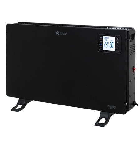 Camry Fan Heater with Remote Control | CR 7739 | Convection Heater | 2000 W | Number of power levels 3 (750W