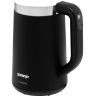 Gorenje | Kettle | K17TRDW | Electric | 2200 W | 1.7 L | Plastic/Metal | 360° rotational base | Black
