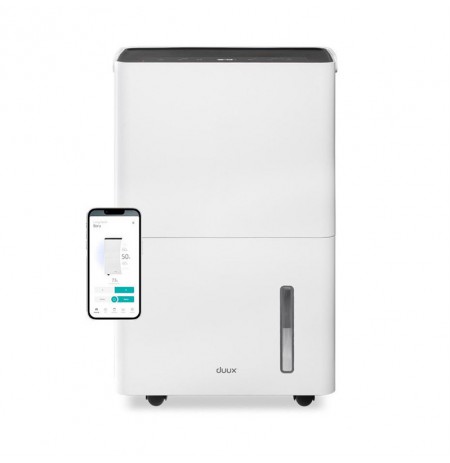 Duux Smart Dehumidifier | Bora | Suitable for rooms up to 40 m2 | Water tank capacity 4 L | White