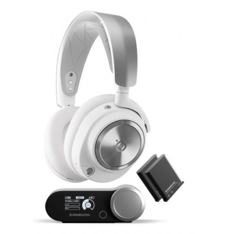 SteelSeries | Gaming Headset | Arctis Nova Pro X | Bluetooth | Over-Ear | Noise canceling | Wireless | White