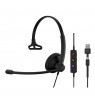 IMPACT 100 MS Mono USB-C+A - Headset - Mono