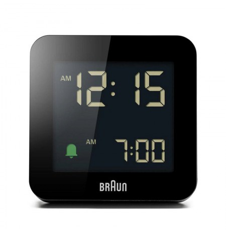 Braun BC09B skaitmeninis žadintuvas, juodas