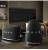 Smeg 50's Style Toaster TSF01BLMEU Black