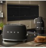 Smeg 50's Style Toaster TSF01BLMEU Black