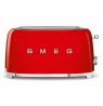 Smeg 50's Style Toaster TSF02RDEU Red