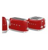 Smeg 50's Style Toaster TSF02RDEU Red