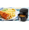 Nedis KAAF170BK fryer Single 7.2 L Stand-alone 1800 W Hot air fryer Black
