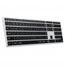 Satechi X3 keyboard Office Bluetooth QWERTY English Black, Silver
