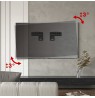 Maclean TV bracket, compatible with Samsung QLED TVs, 43"-85", max. 60kg, MC-806 N