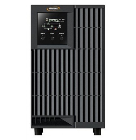 Infosec E4 Value 3000 uninterruptible power supply (UPS) Double-conversion (Online) 3 kVA 2400 W 4 AC outlet(s)