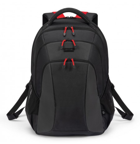 DICOTA D32119-RPET backpack Casual backpack Black, Red Polyester, Recycled polyethylene terephthalate (rPET)