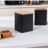 Salter BW12898EU7 Toronto 3-Piece Canister Set Black
