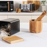 Salter BW12898EU7 Toronto 3-Piece Canister Set Black