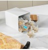 Salter BW12898WEU7 Toronto 3-Piece Canister Set White