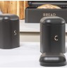 Salter BW13729EU7 Pebble 3-Piece Canister Set Charcoal