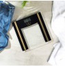 Salter SA00550BGCFAS Glass Analyser Bathroom Scale Black/Gold