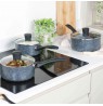 Russell Hobbs RH00847EU7 Nightfall Stone 3-Piece Saucepan Set