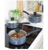 Russell Hobbs RH00847EU7 Nightfall Stone 3-Piece Saucepan Set