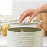 Russell Hobbs RH03269CEU7 Ribbed Bread Bin - Cream