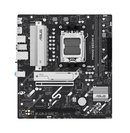 Asus PRIME B850M-K | Processor family AMD | Processor socket AM5 | DDR5 | Supported hard disk drive interfaces SATA