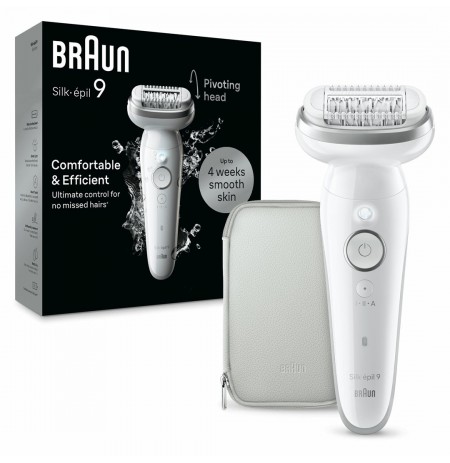 Braun Silk-épil 9 9-011 40 tweezers Silver, White