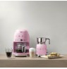 Smeg 50's Style Drip Filter Coffee Machine DCF02PKEU Pink