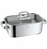WMF 1741026040 roasting pan 3.5 L Glass, Silicone, Stainless steel