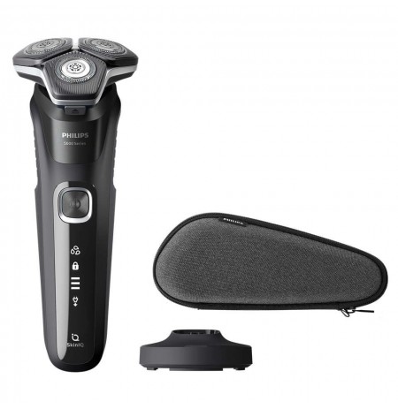 Philips SHAVER Series 5000 S5898/35 Wet and dry electric shaver with 2 accessories