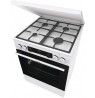 Gorenje GKS6C71WF Freestanding cooker with oven White