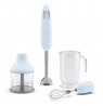 Smeg HBF03PBEU blender Immersion blender 700 W Light Blue, Stainless steel