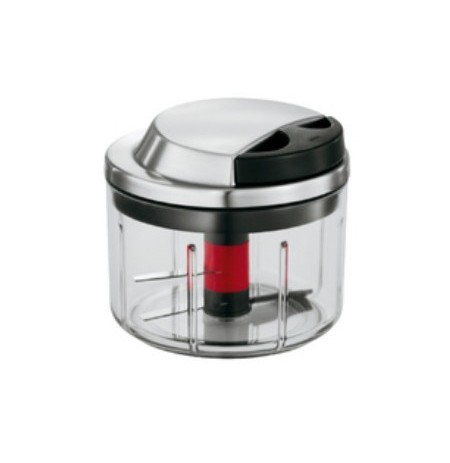 RÖSLE 16272 manual food chopper Black, Red, Stainless steel, Transparent