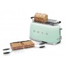 Smeg 50's Style Toaster TSF02PGEU Pastel Green