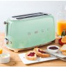 Smeg 50's Style Toaster TSF02PGEU Pastel Green
