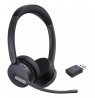 Yealink WH64 Hybrid Dual UC Headset Wireless Head-band Office/Call center Micro-USB Bluetooth Black