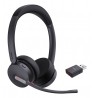 Yealink WH64 Hybrid Dual UC Headset Wireless Head-band Office/Call center Micro-USB Bluetooth Black
