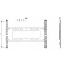 TV Laikiklis/Wall mount 32"85"50kg B64