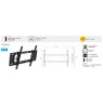 TV Laikiklis/Wall mount 32"85"60kgH15° C55