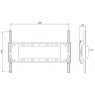 TV Laikiklis/Wall mount 32"85"60kgH15° C55