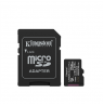 KINGSTON 256GB microSDXC Canvas Select Plus Gen3 150MB/s A1 Card + Adapter