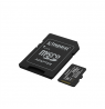 Kingston Canvas Select Plus | 256 GB | microSD | Flash memory class Class 10, UHS-I, U1/U3, video class 10/30, A1