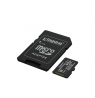 Kingston Canvas Select Plus | 512 GB | microSD | Flash memory class Class 10, UHS-I, U1/U3, video class 10/30, A1