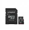 KINGSTON 64GB microSDXC Canvas Select Plus Gen3 100MB/s A1 Card + Adapter