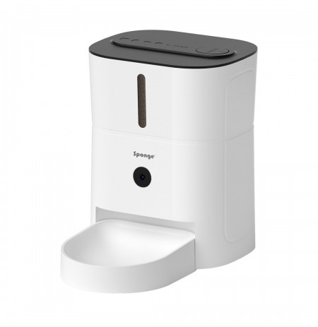 SPONGE Pet Feeder Smart Camera - smart pet food dispenser – 3l