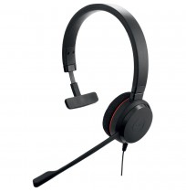 Jabra Evolve 20 Headset Wired Head-band Office/Call center USB Type-C / USB Type-A Black