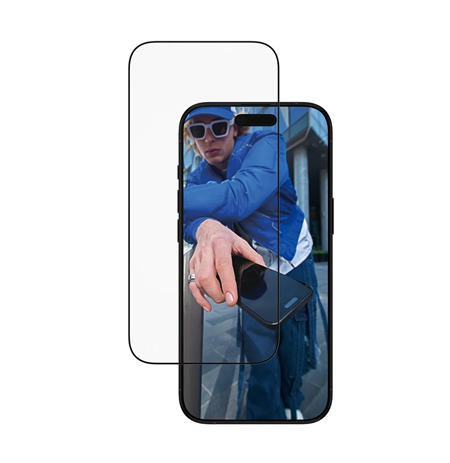 PanzerGlass Screen protector | Apple | iPhone Air | Glass | Transparent | Ultra-Wide Fit w. EasyAligner