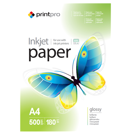 ColorWay PrintPro Glossy Photo Paper, 180g/m, A4, 500pcs.