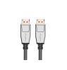 Lanberg DisplayPort M/M Cable 20 PIN V1.4 8K 60HZ | CA-DPDP-20CU-0010-BK | 1 m
